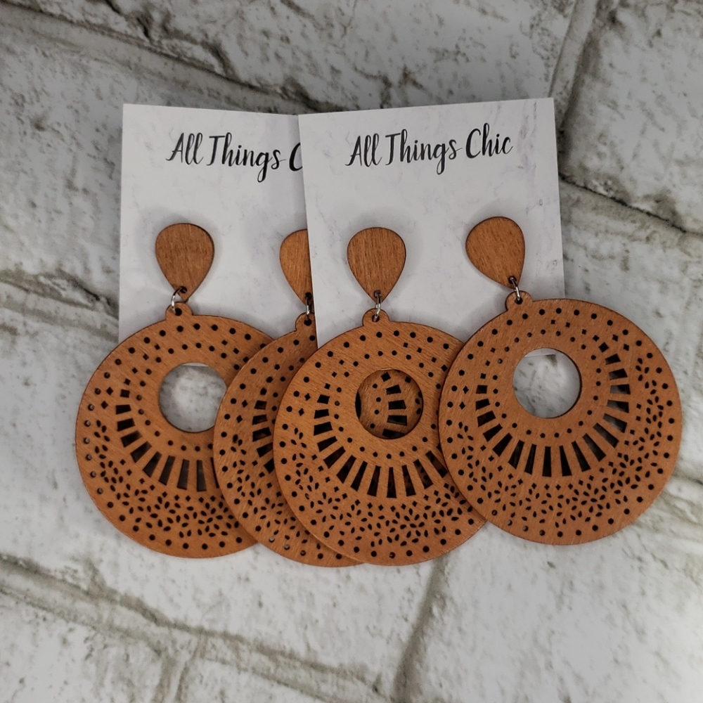 Wooden Earrings